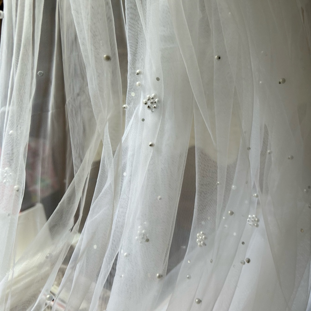 Cathedral length veil
